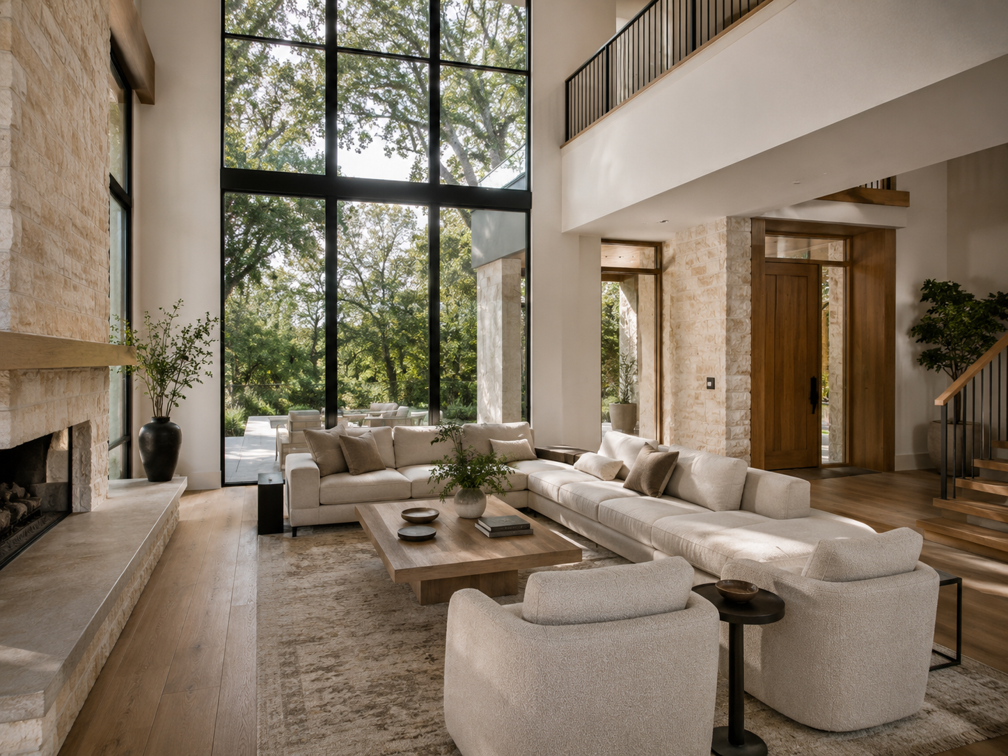 Luxury living room example